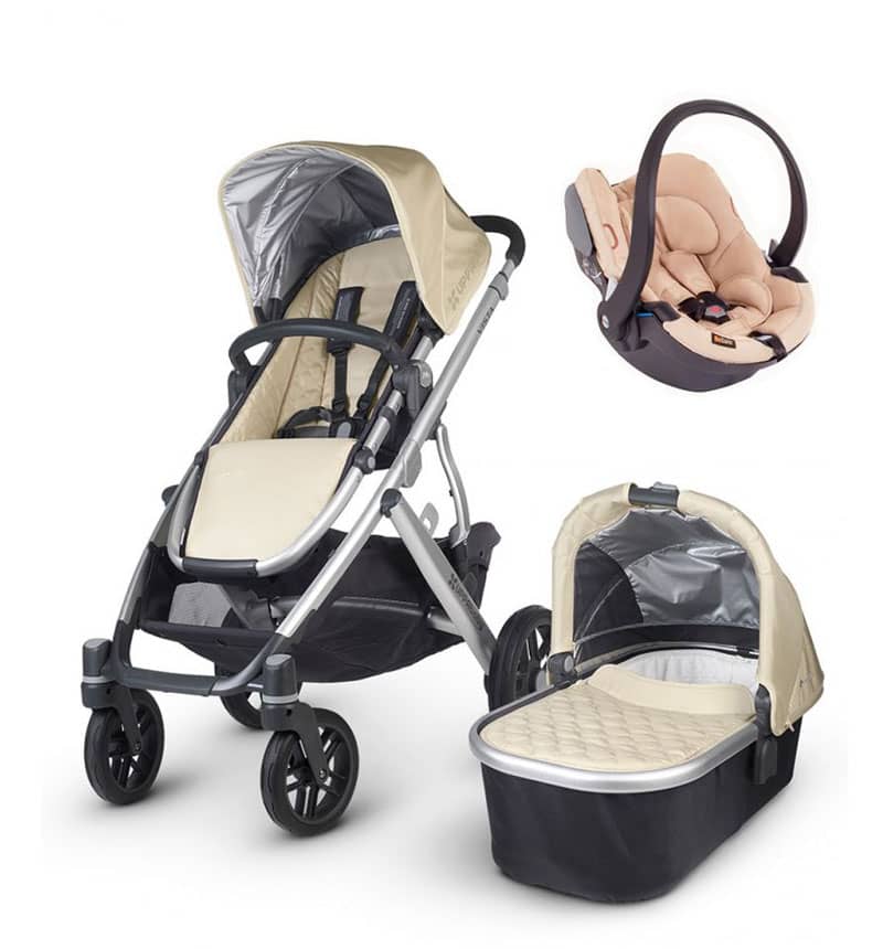 Cochecitos Bebe Uppababy Vista Aluminio Trio Bitti